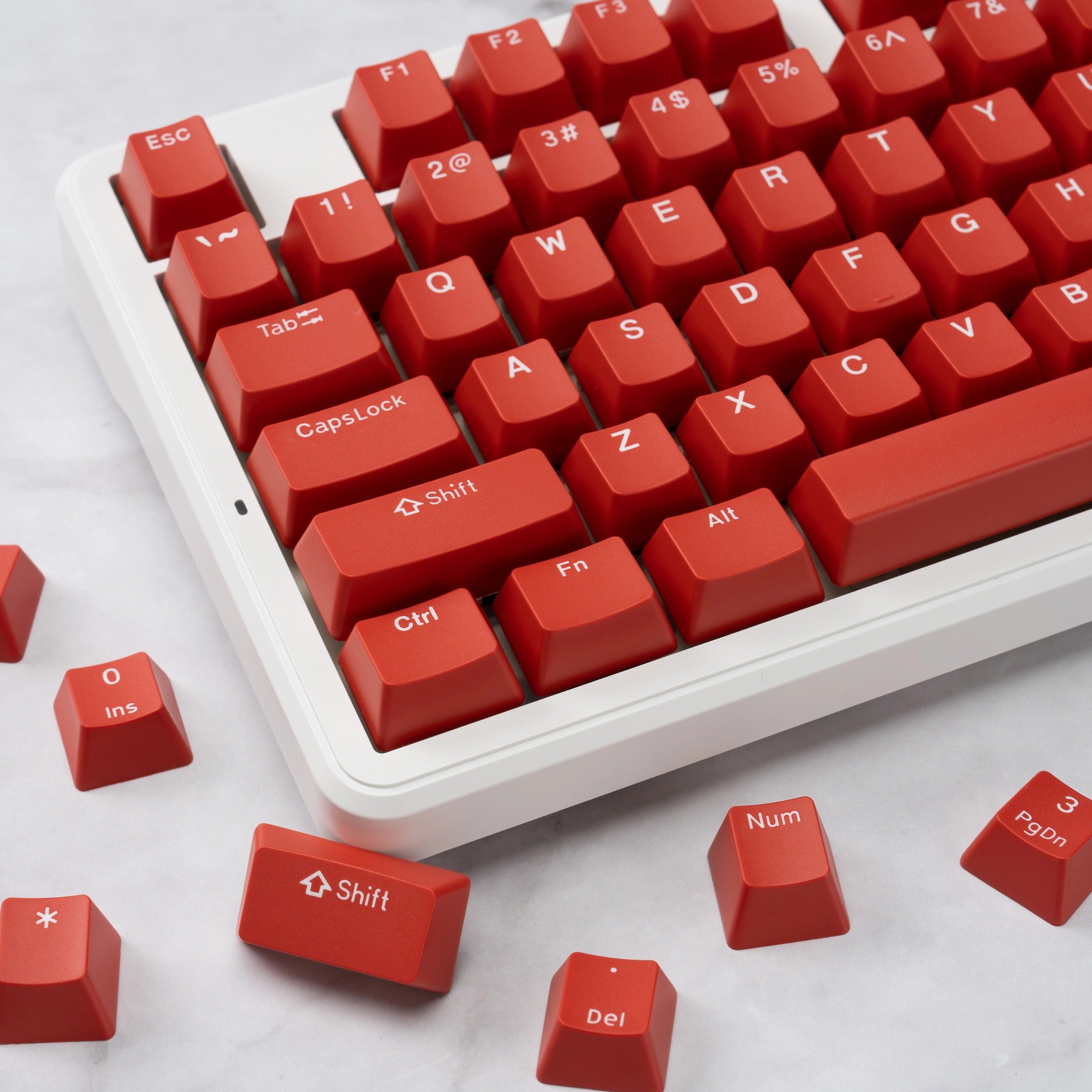 Classic Red Keycaps – DigAura