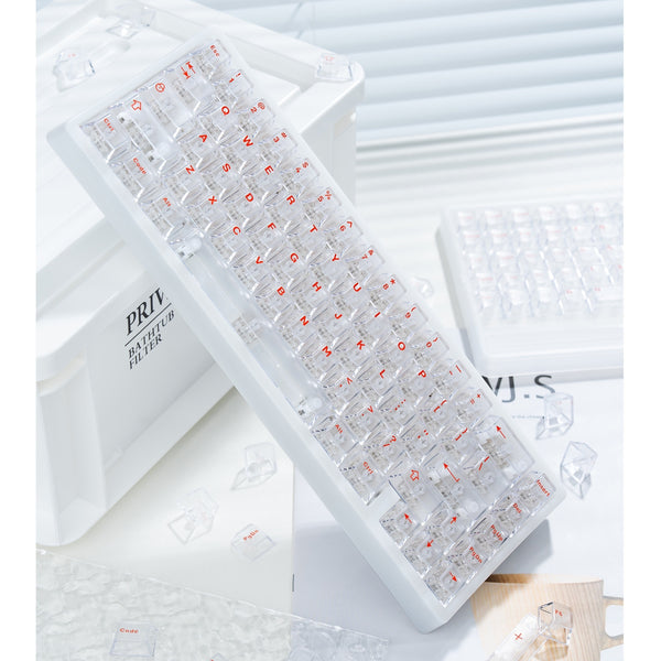 Tinted Translucent Keycaps