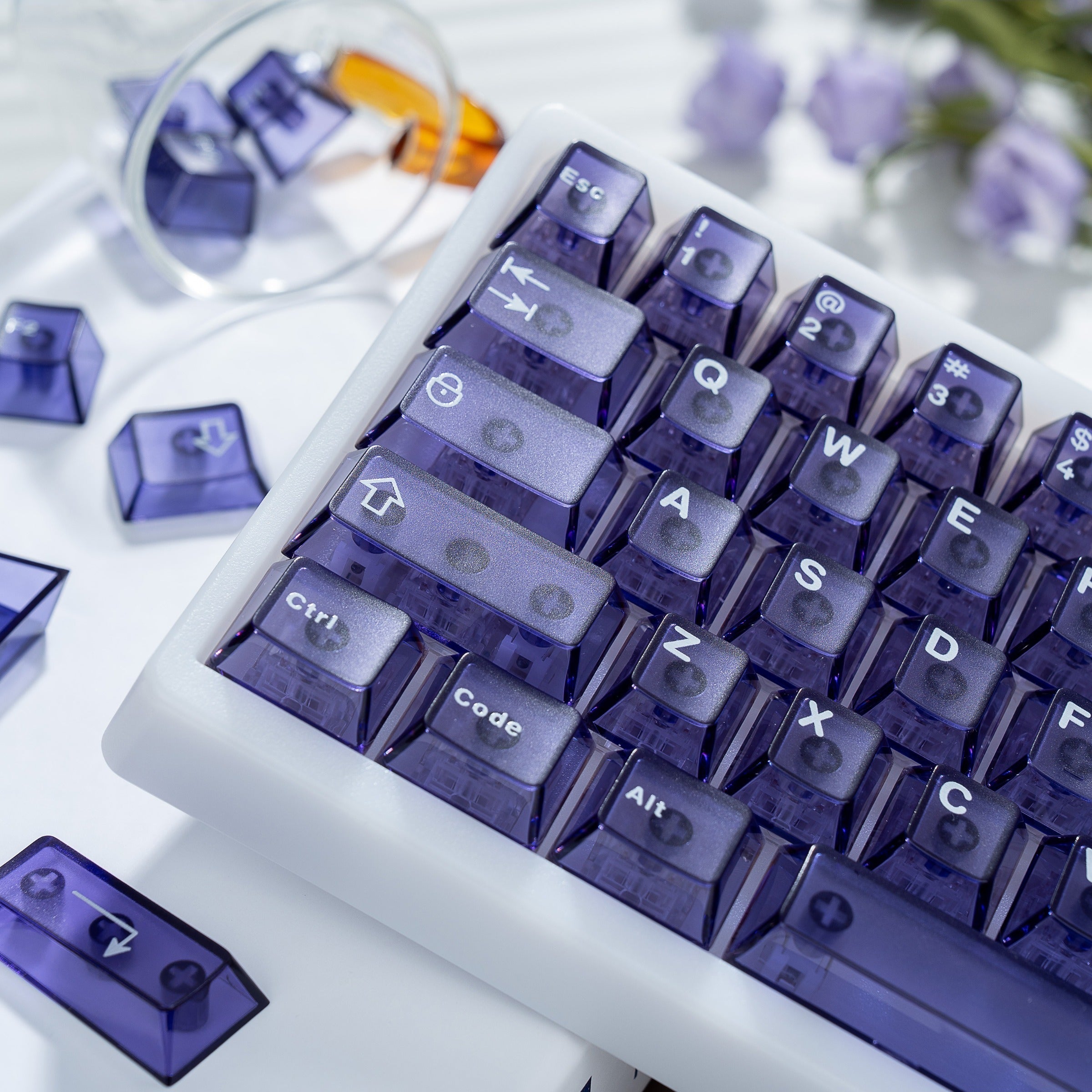 Tinted Translucent Keycaps - Thumbnail 4