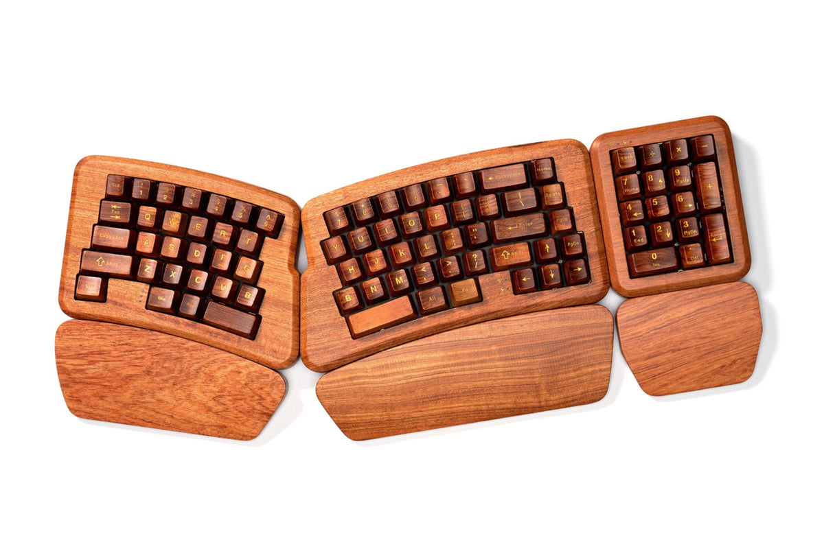 Alice 60 magnetic wooden wrist rests