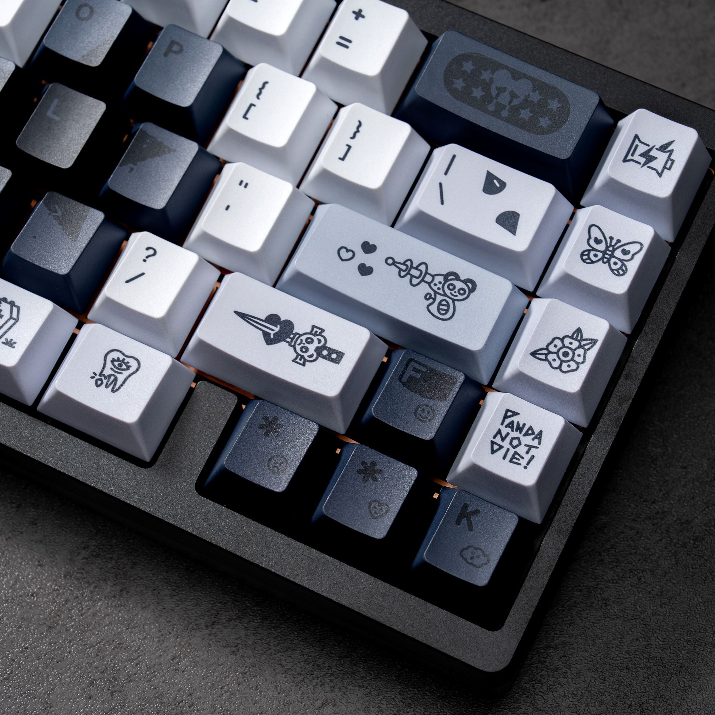 Punk Panda Keycaps – DigAura