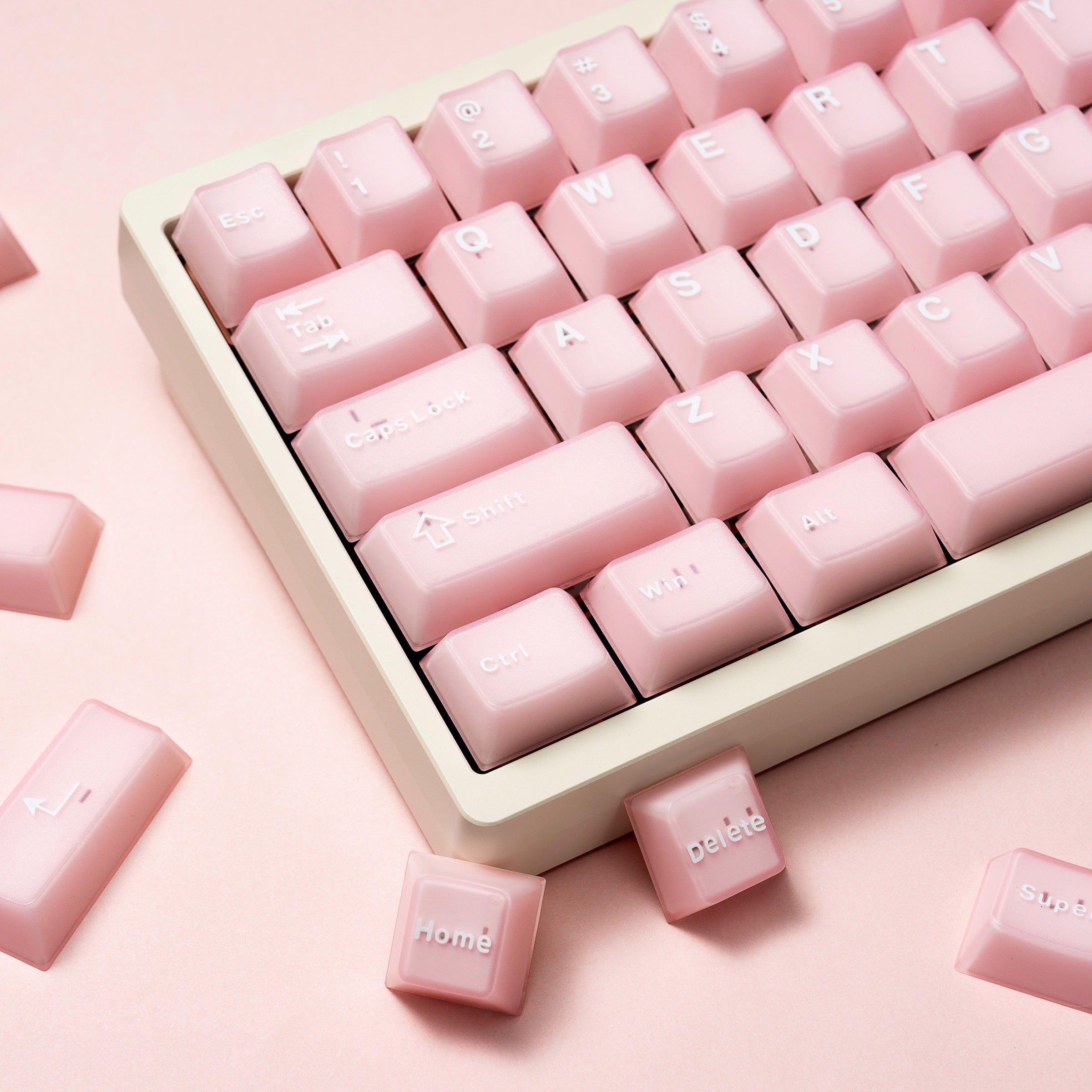 Cherry Blossom Pink R2 Keycaps - Thumbnail 5
