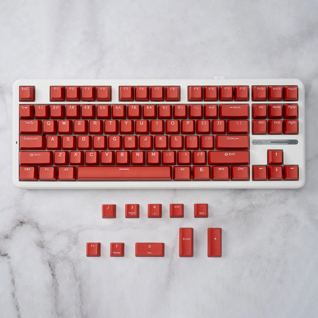 Classic Red Keycaps – DigAura