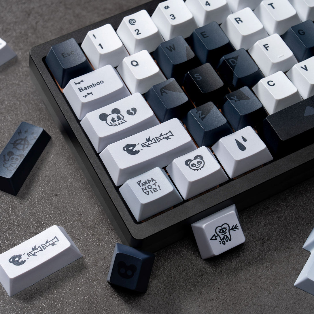Pando Keycaps Punk Panda Keycaps – DigAura