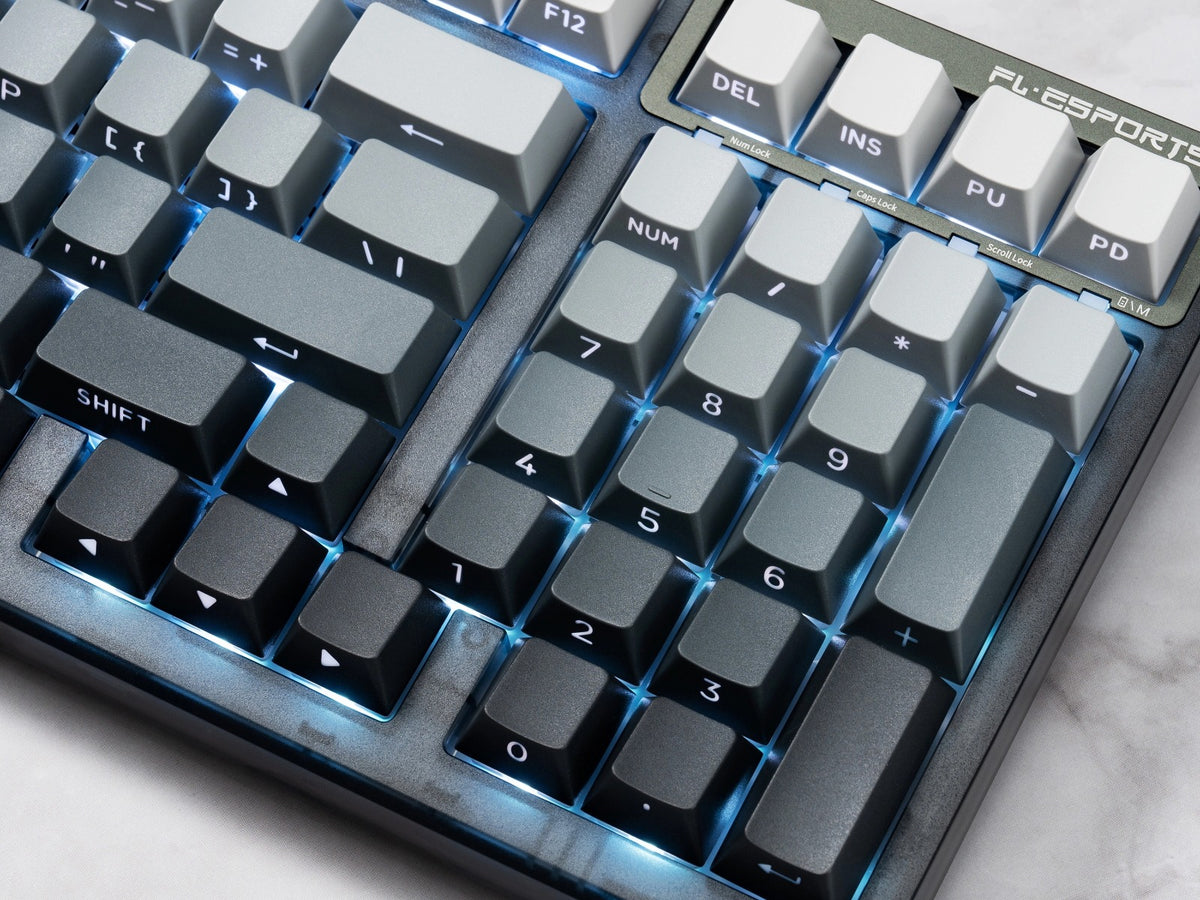 FL980V2 keyboard with three connection modes