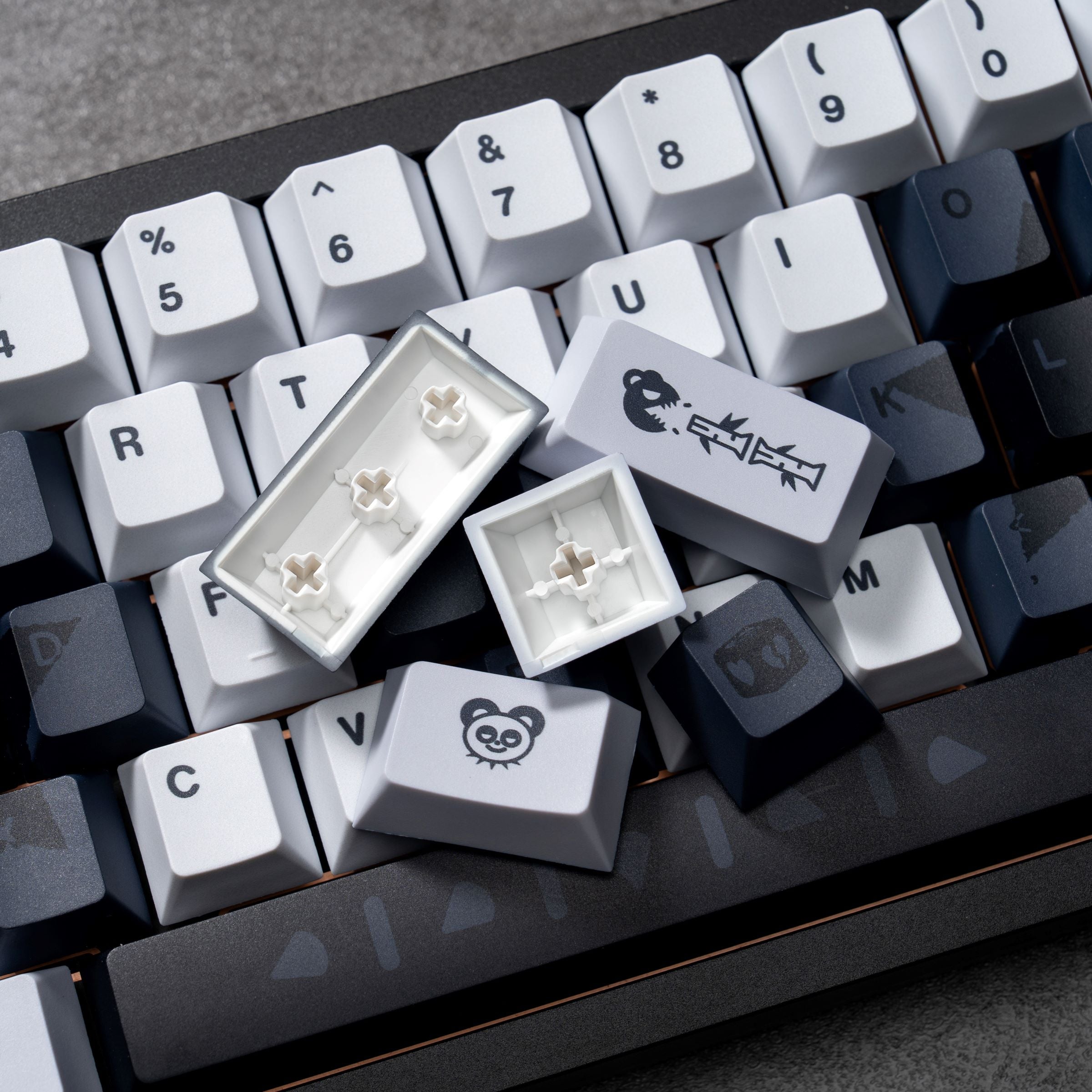 Punk Panda Keycaps – DigAura