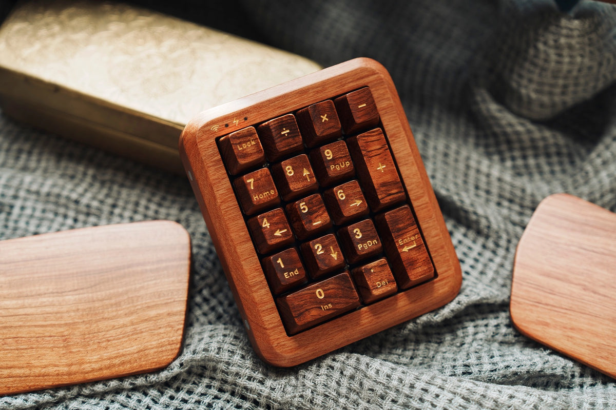 Alice 60 separate wooden numpad