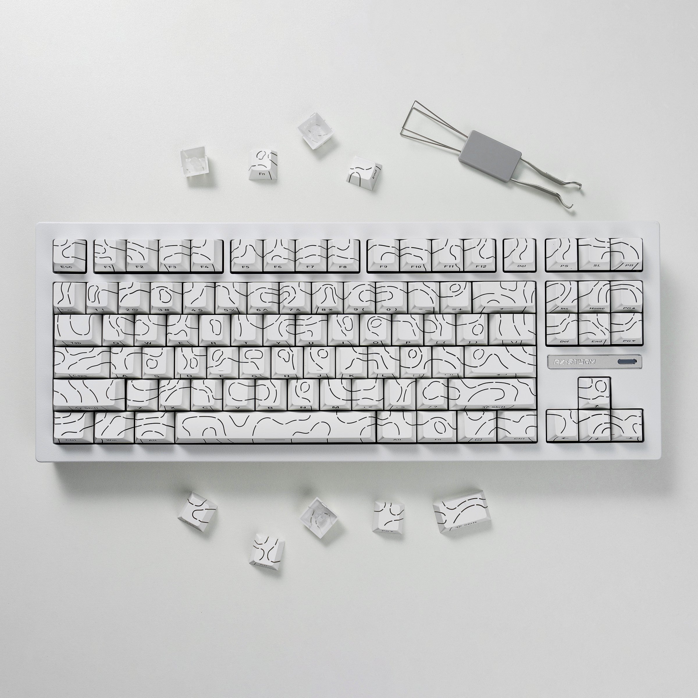 Topographic Keycaps - Thumbnail 2